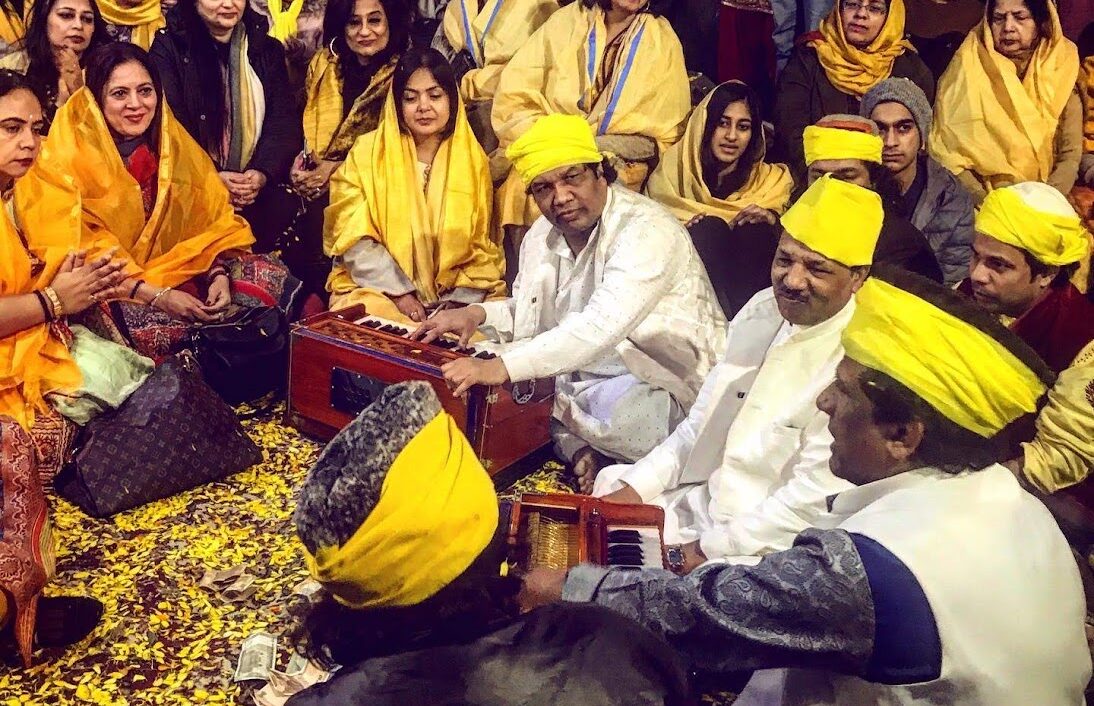 Sufi Basant celebrations at the Dargah of Hazrat Nizamuddin, New Delhi