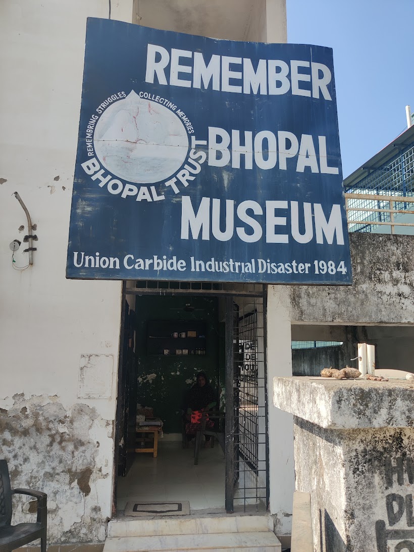 Entrance to the Remember Bhopal Museum